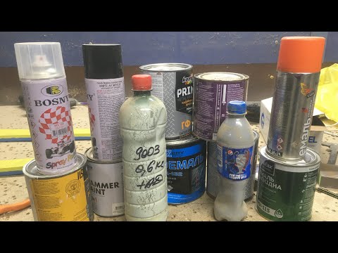 Видео: Чем красить металлические части мебели