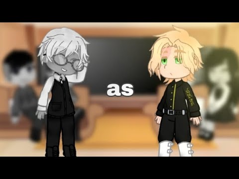 Видео: Реакция🐰 Tiny bunny 🐰 на Антона Петрова как Инуи Сейшу/gacha club/чит.опис