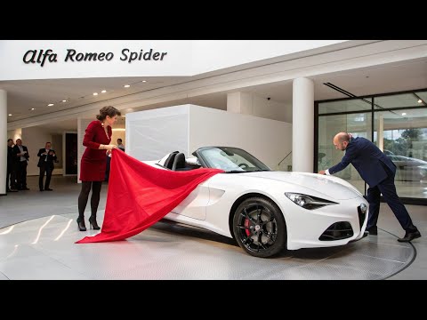 Видео: Alfa Romeo Spider 2026 | Итальянская элегантность и драйв будущего