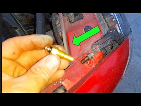 Видео: Стала зашкаливать температура двигателя.Решаю заменить датчик температуры на приборку.Опель Вектра а