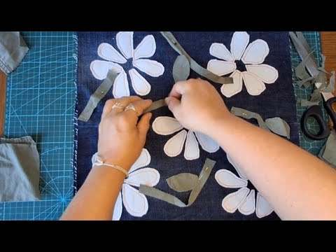 Видео: DIY /ЭТО ВОСТОРГ , ИЗ ДЫРЯВЫХ ДЖИНС ПОЛУЧИЛАСЬ КРАСОТА 😍 АППЛИКАЦИЯ ИЗ ДЖИНСА И БУМАГИ