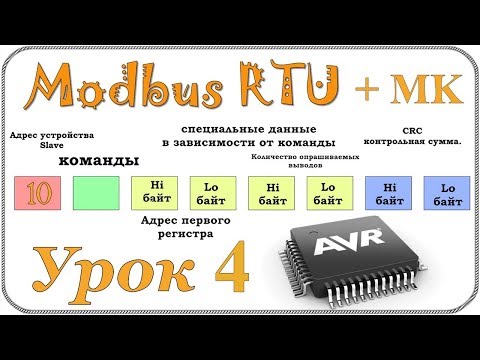 Видео: Микроконтроллеры + modbus rtu