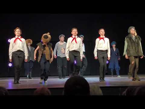 Видео: Ритмы детства - фрагмент танца "Борьба с беспризорностью", 27.12.23