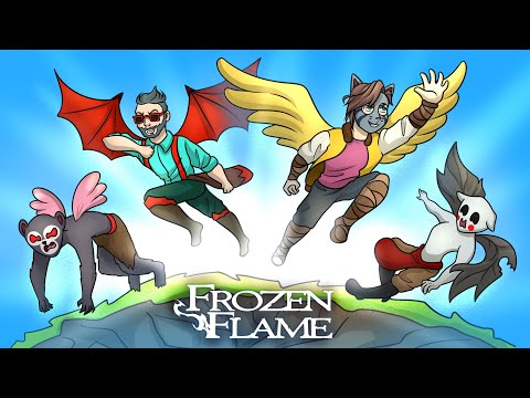 Видео: МЫ НАУЧИЛИСЬ ЛЕТАТЬ! ТЕПЕРЬ ПЕРЕДВИГАТЬСЯ ПО ОСТРОВАМ НАМНОГО ПРОЩЕ! FROZEN FLAME