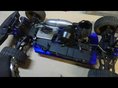 Видео: Видео 15. Ремонт шнурового стартера на RC модели Kyosho DRX 1:9 scale.