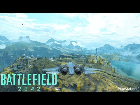 Видео: Игровой процесс на SU-57 FELON в BATTLEFIELD 2042 (без комментариев)