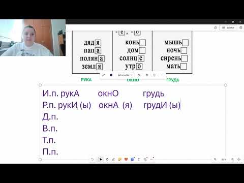 Видео: Падежные окончания существительных 1