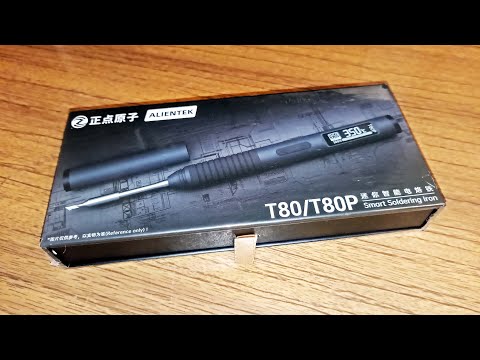 Видео: Паяло Alientek T80P