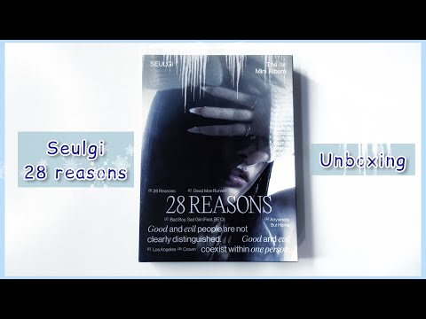 Видео: ★ Распаковка альбома Seulgi 28 Reasons ★ Special версия ★