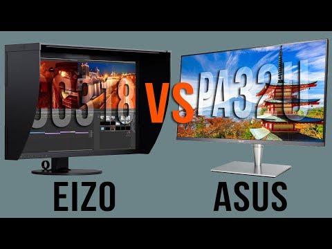 Видео: Обзор EIZO CG318-4K против ASUS ProArt PA32UC