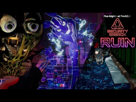 Видео: FNAF РУИНЫ Security Breach Вышли Встречайте DLC RUIN
