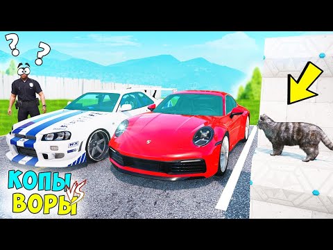 Видео: БИТВА ВОРОВ ПРОТИВ КОПОВ В ГТА 5 ОНЛАЙН. ПРИТВОРИЛСЯ КОТОМ И УГНАЛ РЕАКТИВНУЮ ТАЧКУ!