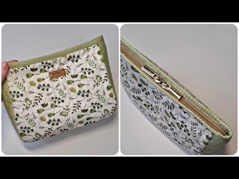 Видео: DIY/ШЬЮ КОСМЕТИЧКУ #шьюсама #мастеркласс #sewing