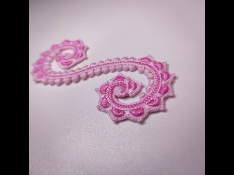 Видео: S - завиток, закрученный  вправо. Часть 7. Вязального марафона.