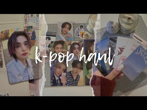 Видео: k-pop haul | распаковка карт stray kids🤍