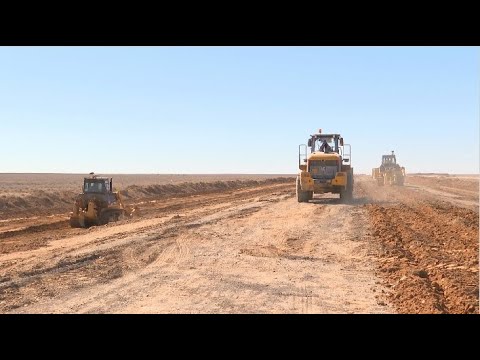 Видео: «Қызылорда-Жезқазған» жолы жөнделіп жатыр