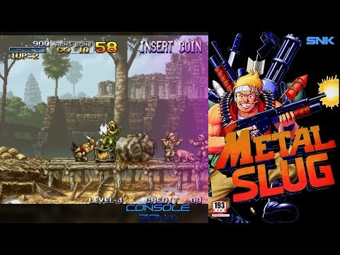 Видео: Metal Slug: Super Vehicle-001 (MAME) - прохождение игры