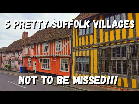 Видео: 5 красивых деревень в графстве Саффолк, которые стоит посетить