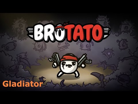 Видео: Brotato. Приречений на битви. Gladiator.