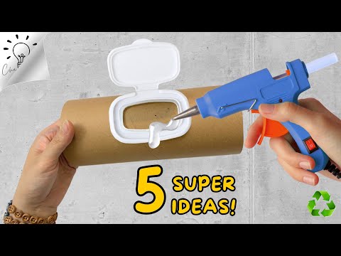 Видео: DIY♻️5 Гениальные идеи из картонных рулонов, которые вы еще не видели! Я делаю МНОГО и ПРОДАЮ их все