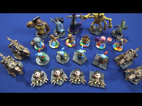 Видео: Плюшевые сказки. Покрашенные миниатюры (Stuffed Fables. Painted miniatures).