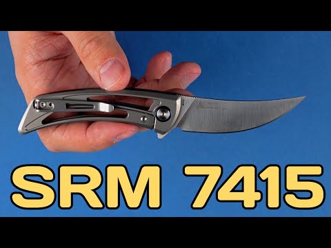 Видео: Когда SRM подороже. Ножик-единорожек SRM 7415 Unicorn