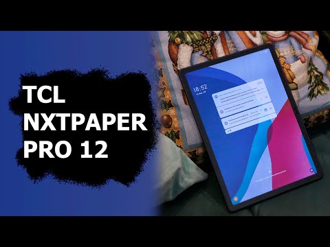 Видео: Обзор большого планшета TCL NXTPAPER PRO 12