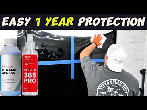 Видео: Самое простое керамическое покрытие, которое я когда-либо наносил | Керамическое покрытие NXTZEN ...