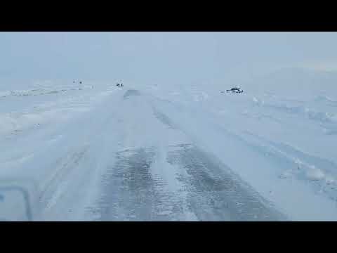 Видео: Вахта 2025 г. Чукотка. Короткий рейс Билибино-Певек-Билибино. 25.02.2025 год. 