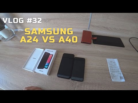 Видео: Сравнение Samsung A24 vs Samsung A40: иногда размер имеет значение!