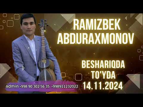 Видео: Ramizbek Abduraxmonov Beshariqda toʻyda 14.11.2024./Рамизбек Абдураҳмонов Бешариқда тўйда14.11.2024.