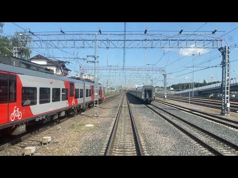 Видео: Москва-Черкизово - Тула-1 (Мск. ж.д., РЖД)