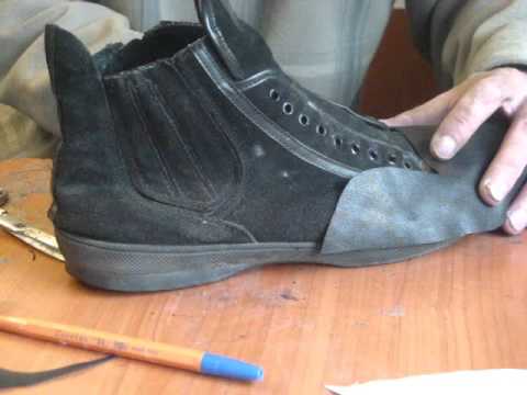 Видео: Декоративные латки. Ремонт обуви