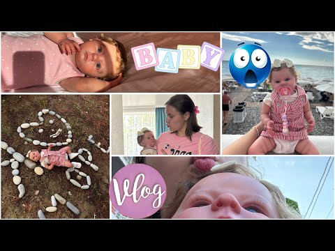 Видео: Vlog: Гуляем с куклой реборн по набережной. Как люди реагируют на куклу реборн? 