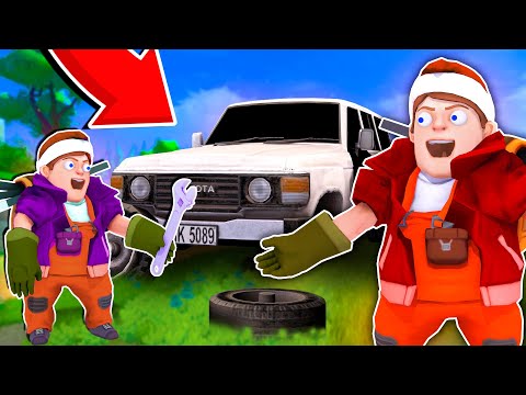 Видео: СТРОИМ ВНЕДОРОЖНИК НА ПОРШНЯХ в Scrap Mechanic