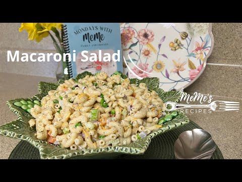 Видео: Рецепты MeMe | Салат с макаронами