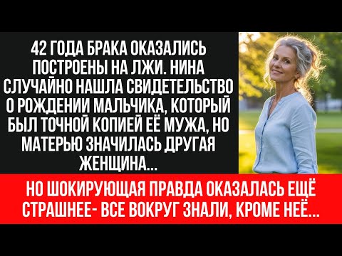 Видео: В 63 года узнала о тайном сыне мужа: измена, заговор детей и новая жизнь