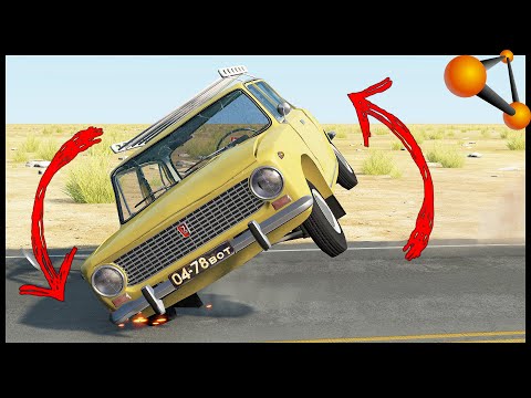 Видео: 100 ПЕРЕВОРОТОВ! КРАШ-ТЕСТ Для АВТО! - BeamNg Drive