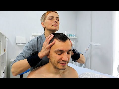 Видео: ASMR бинауральный массаж головы и шеи | Тест нового микрофона