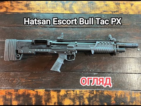 Видео: Hatsan Escort Bull Tac РХ . Огляд. (Хатсан ескорт булл так РХ)
