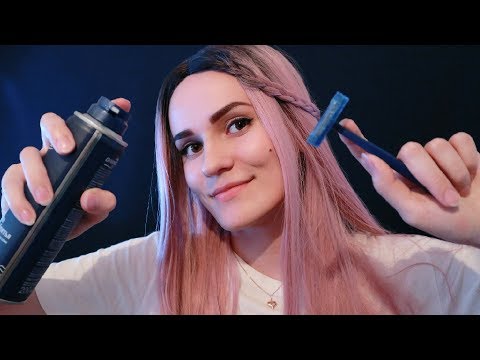 Видео: АСМР 😄 ТЯНКА БРЕЕТ ТЕБЯ