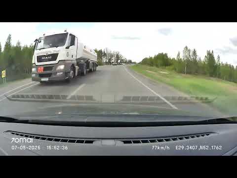 Видео: Глинище-Минск 7-05-2025 (timelapse 4x)