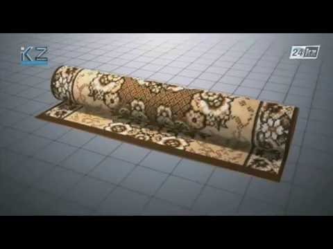 Видео: Сделано в Казахстане. Производство ковров