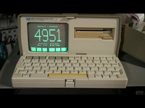 Видео: Анализатор протоколов HP 4951С