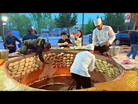 Видео: УЗБЕКИСТАН | Любимец МИЛЛИАРДА Гурманов | Коллекция ЛУЧШИХ Уличных Кулинарных ШОУ