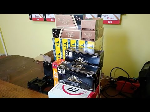 Видео: гильзы Коричневые SILVER STAR!Элитные гильзы Сильвер Стар,RING 15,TNT EXTRA LONG 24 мм,TNT LONG 20мм