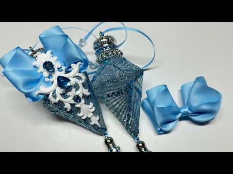 Видео: Бантик из ленты 4 см. Легко и просто.