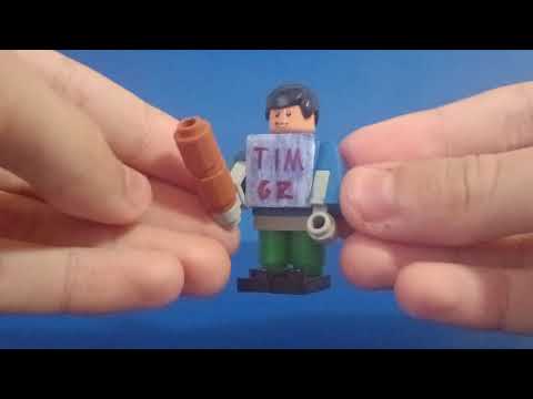 Видео: как сделать из лего Тимоху
