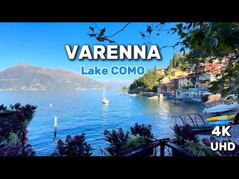 Видео: Пешая экскурсия по Варенне 4K | Лучшие места для посещения в Варенне, Италия