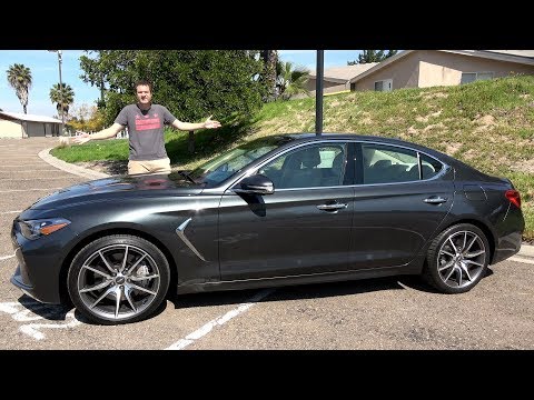 Видео: Genesis G70 2019 года - это новейший люксовый спортивный седан